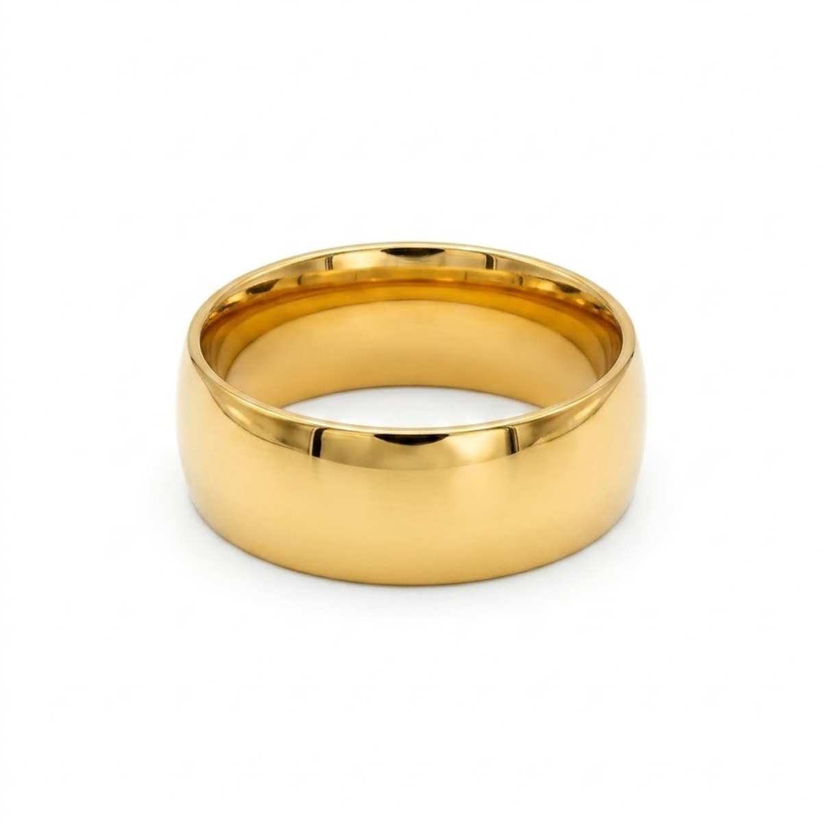 Chunky Gold Dome Ring