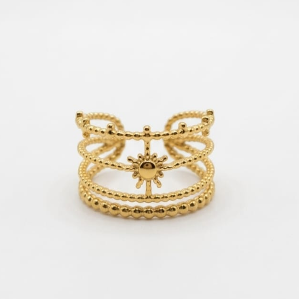 Crown Cuff Ring