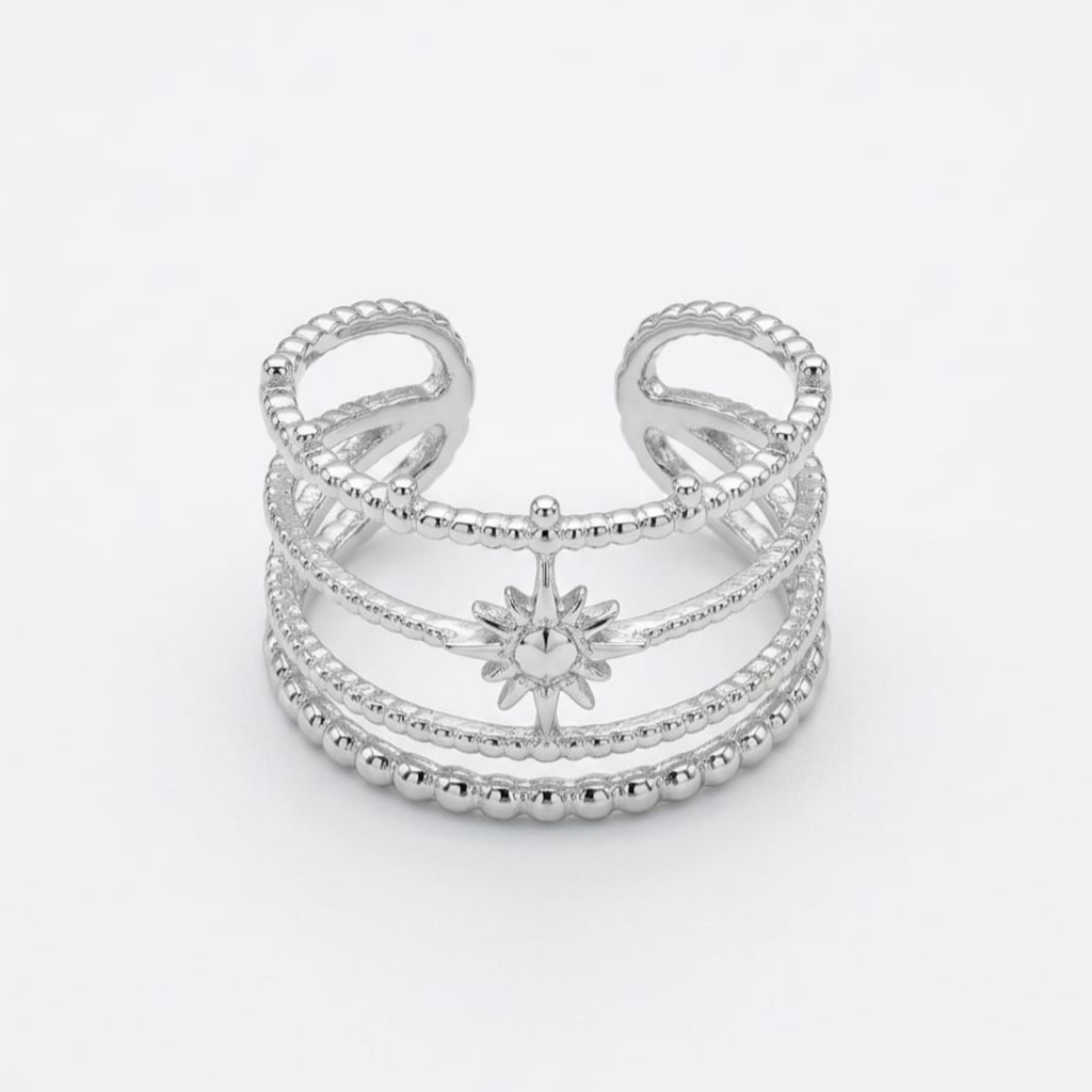 Crown Cuff Ring