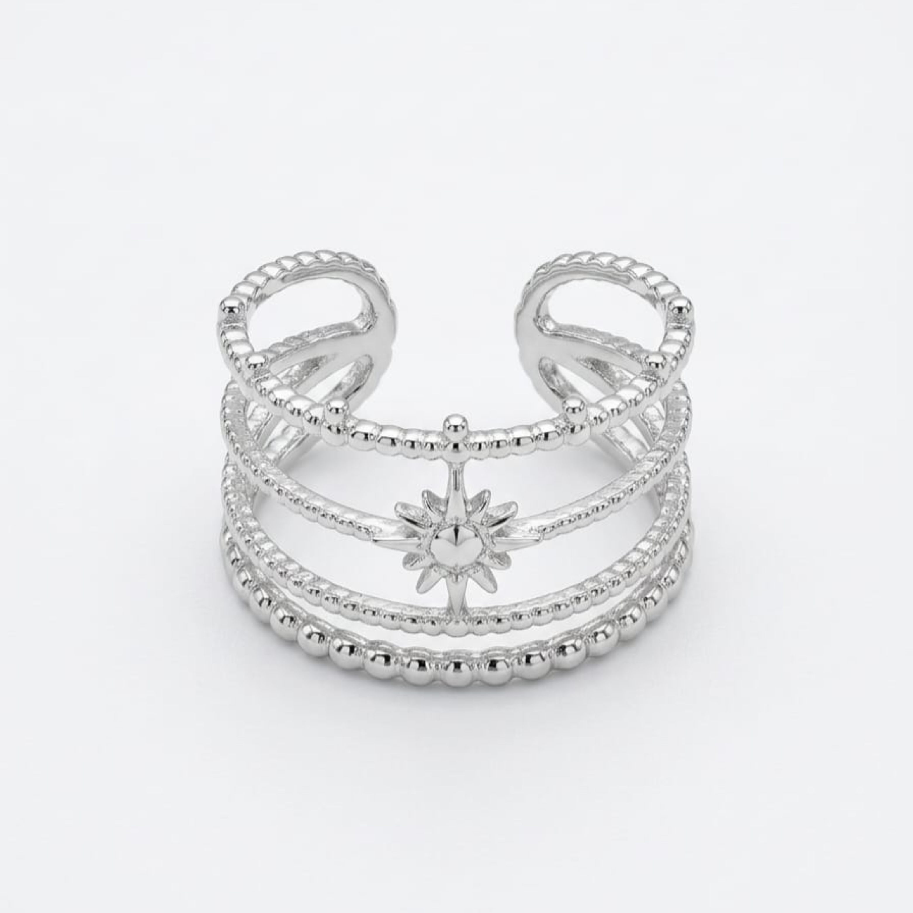Crown Cuff Ring