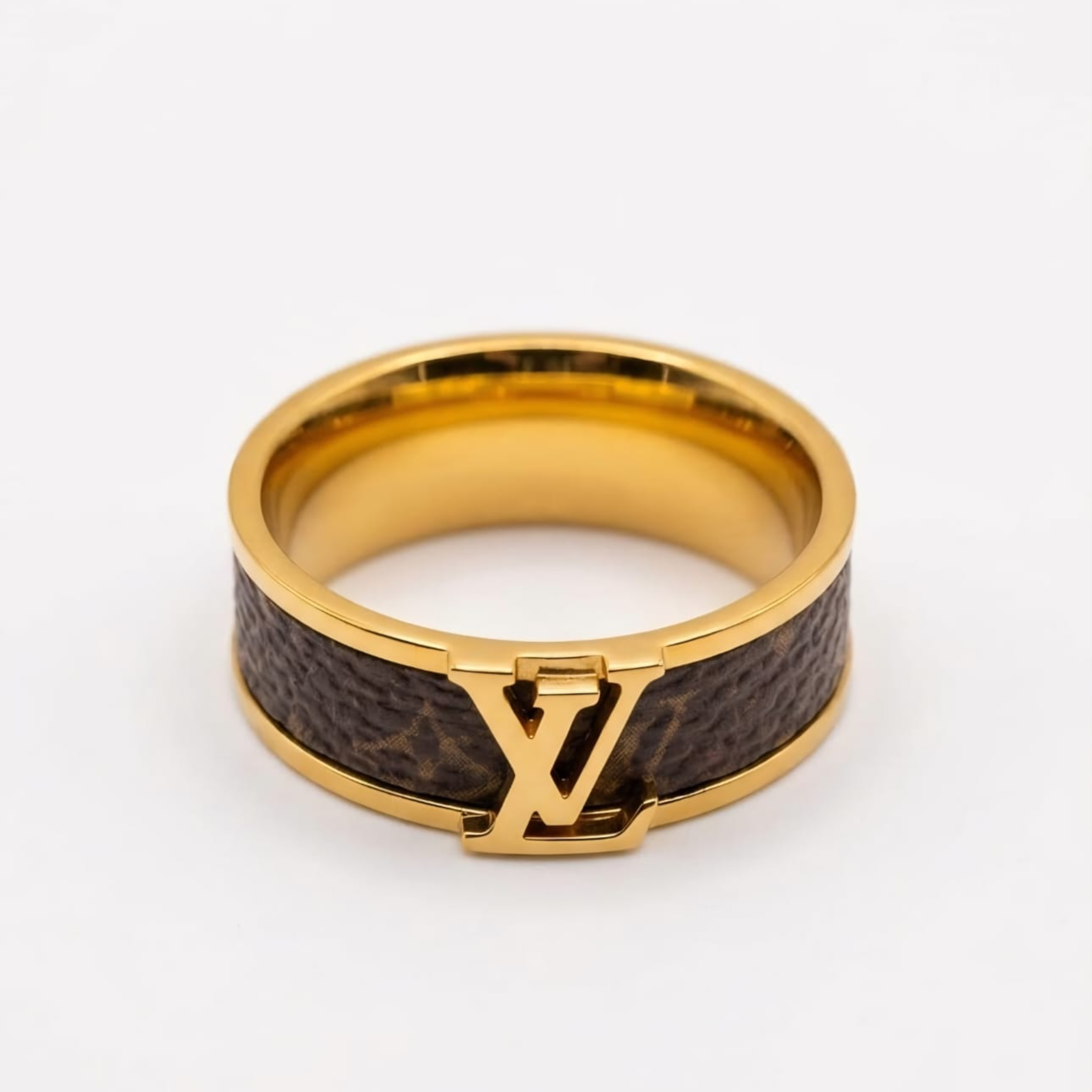 The LV Leather Ring