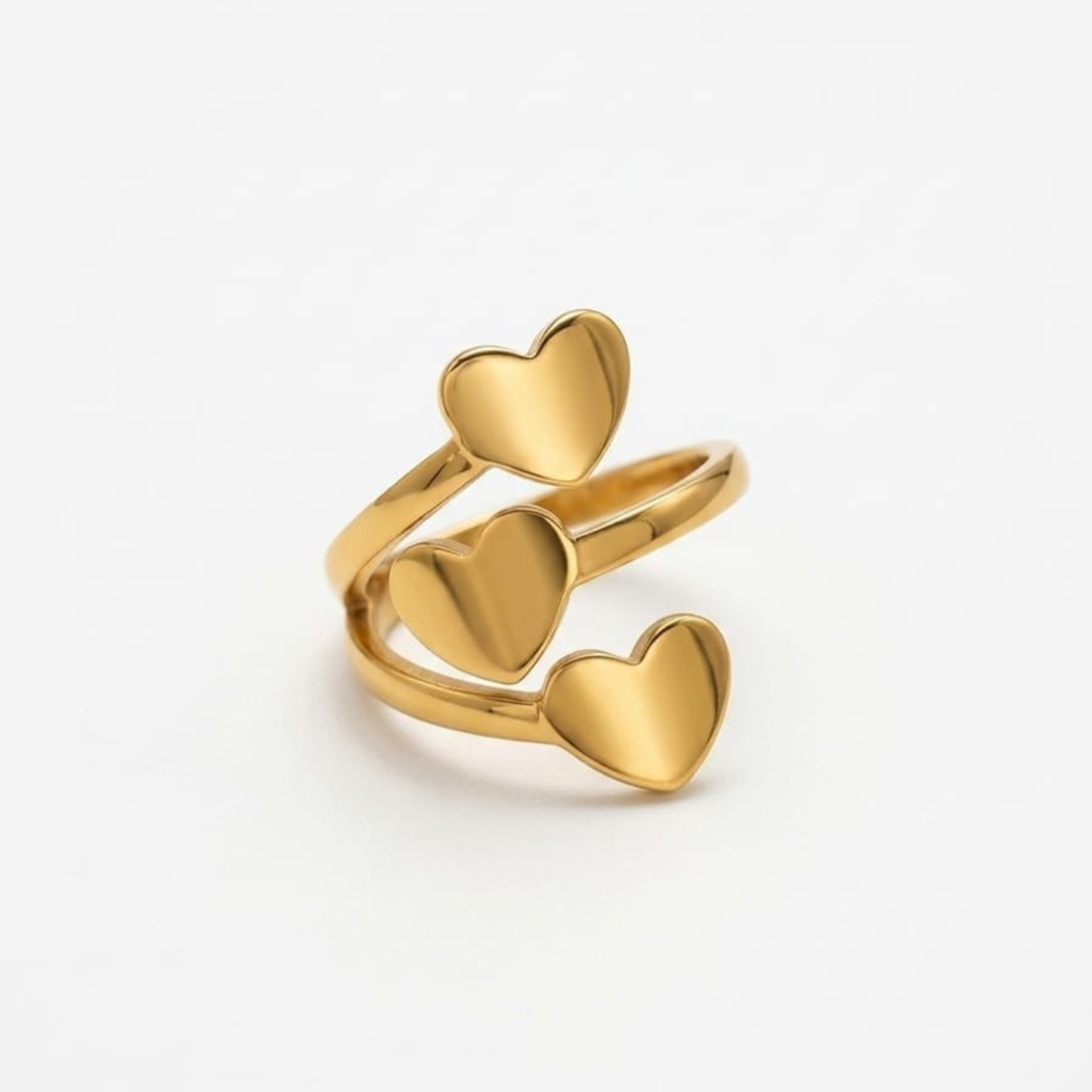 Trinity Heart Ring