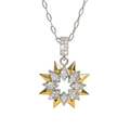 Crystal frost necklace