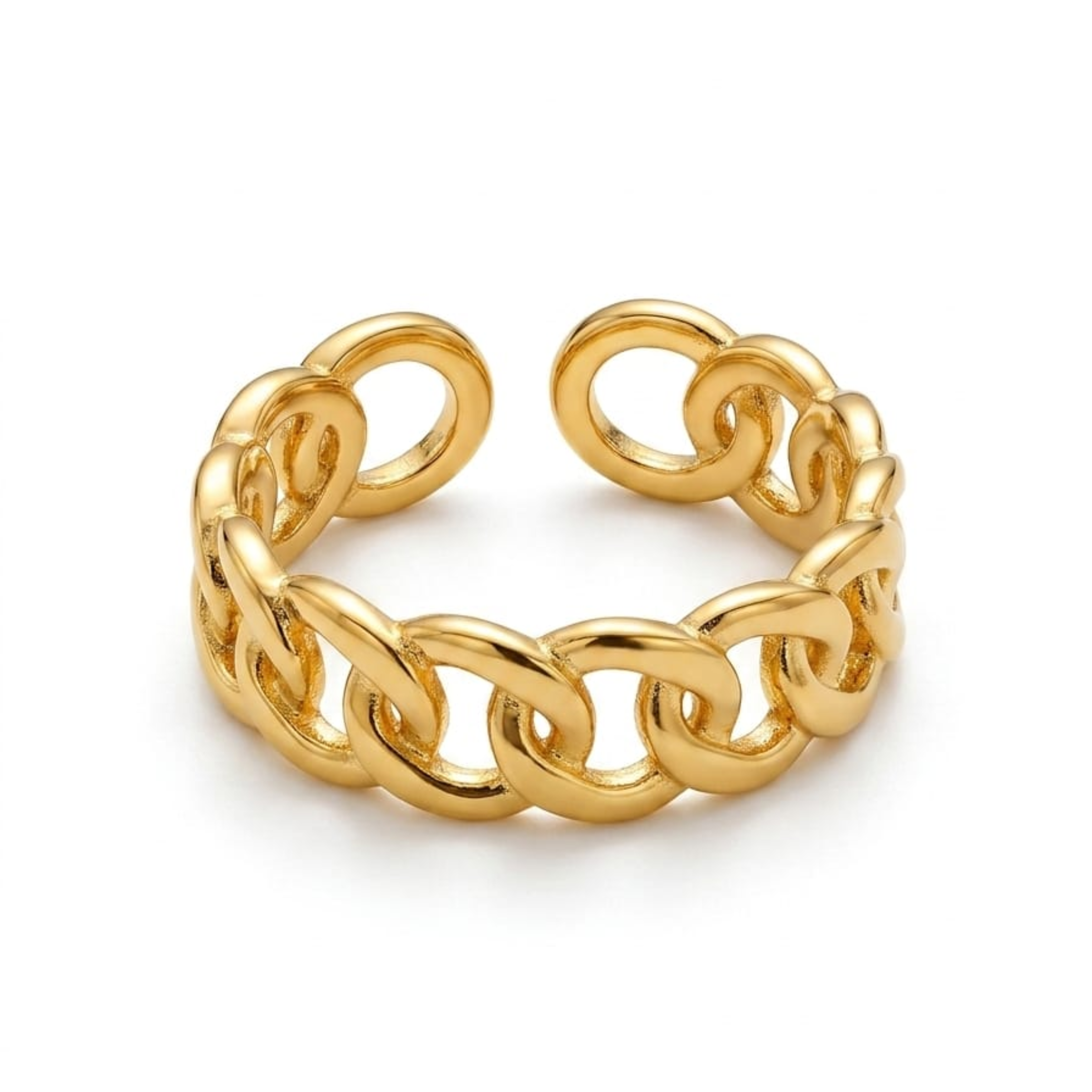 Cuban Flare Ring