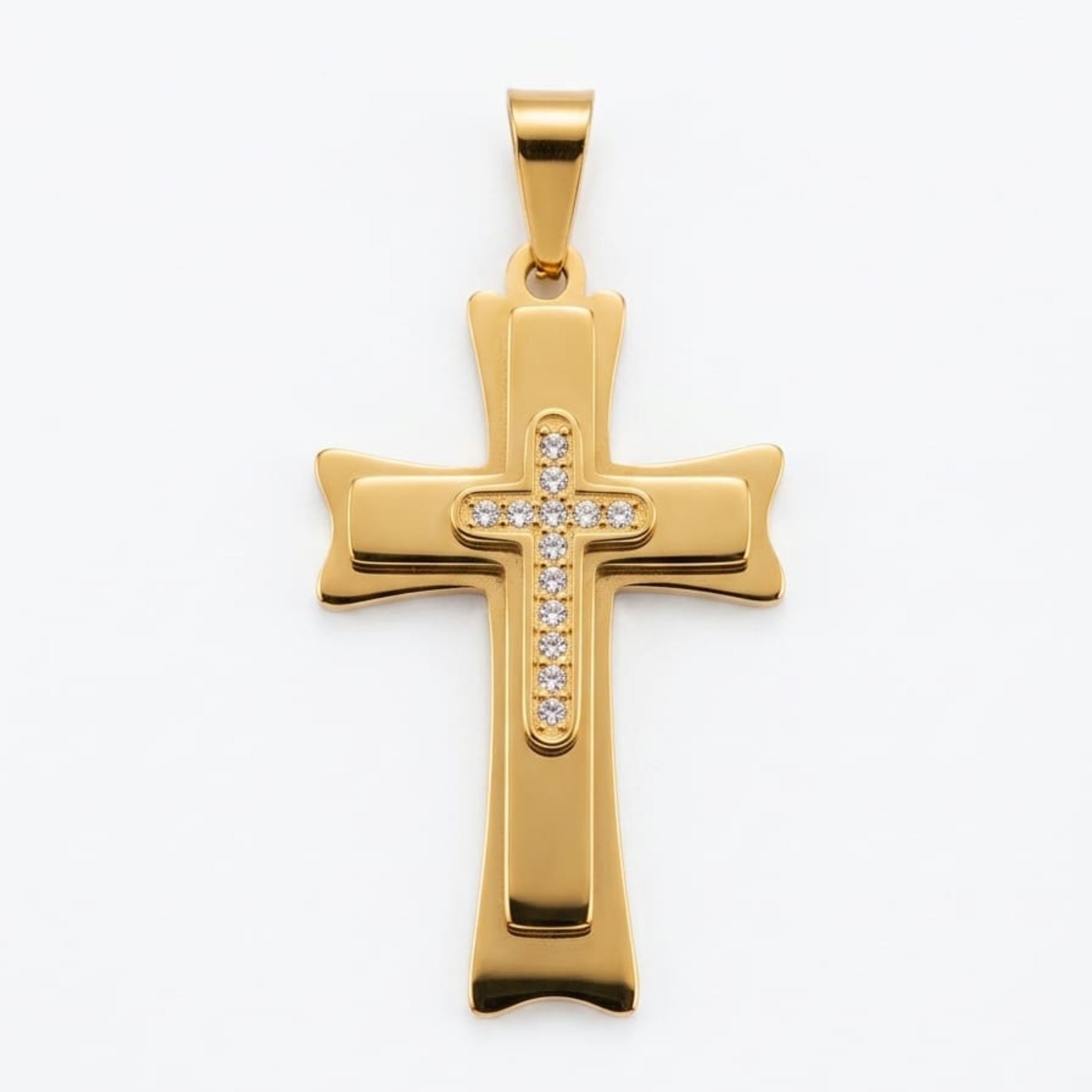 Golden Diamond Cross