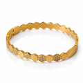 Golden Hive Bangle