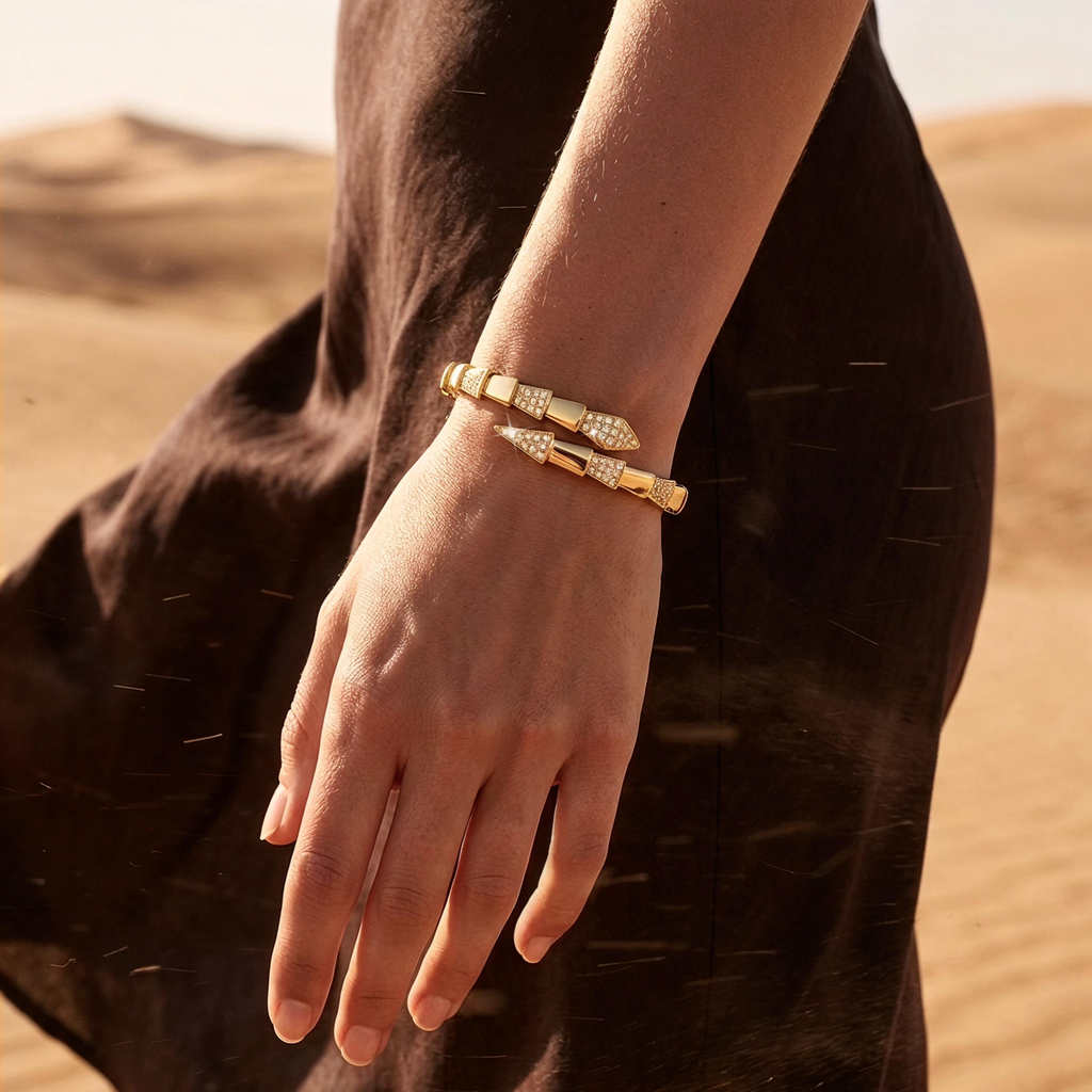 Viper Coil Bangle