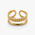 Infinity Leaves Ring