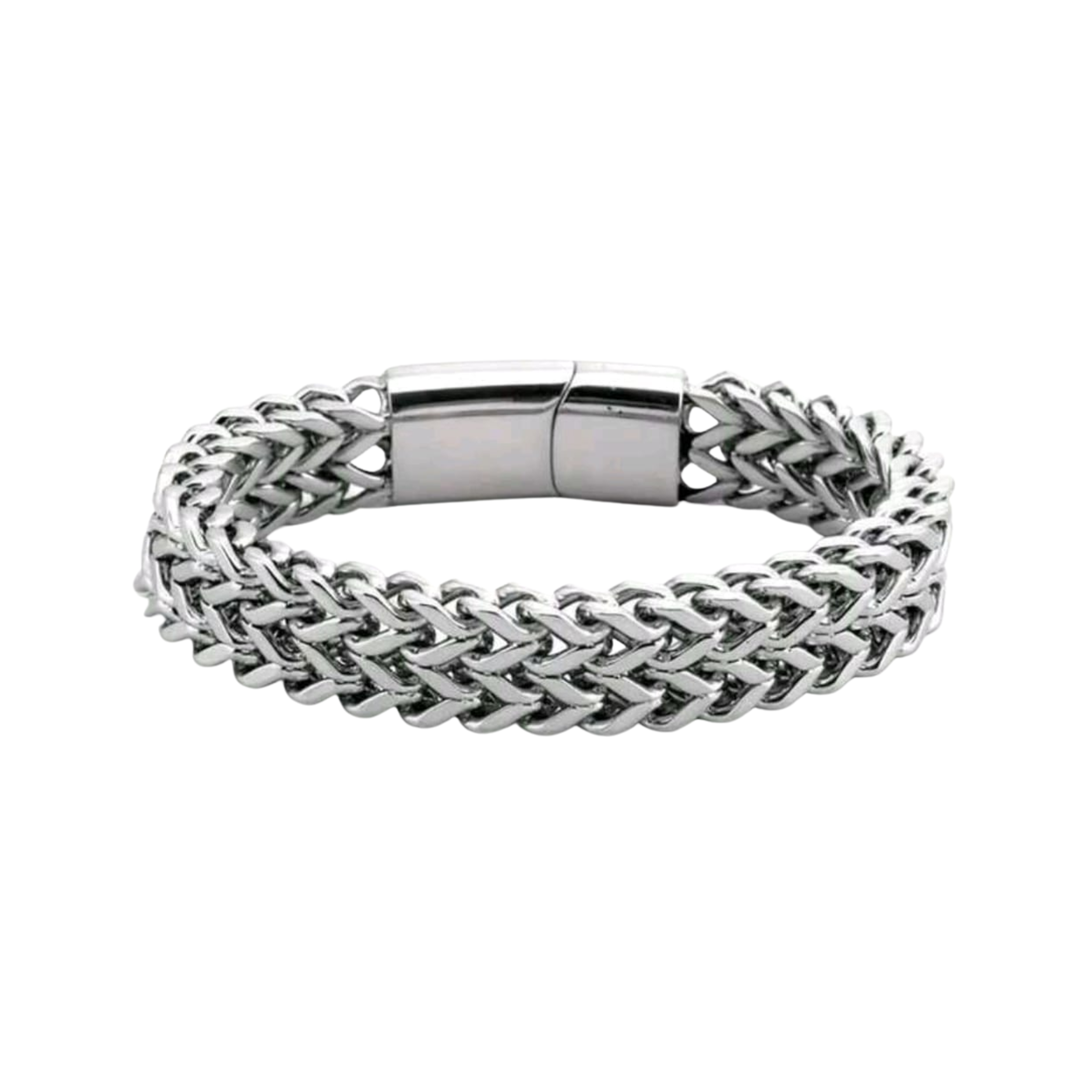Layered Steel Bracelet