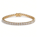 Lumina Gold Tennis Bracelet