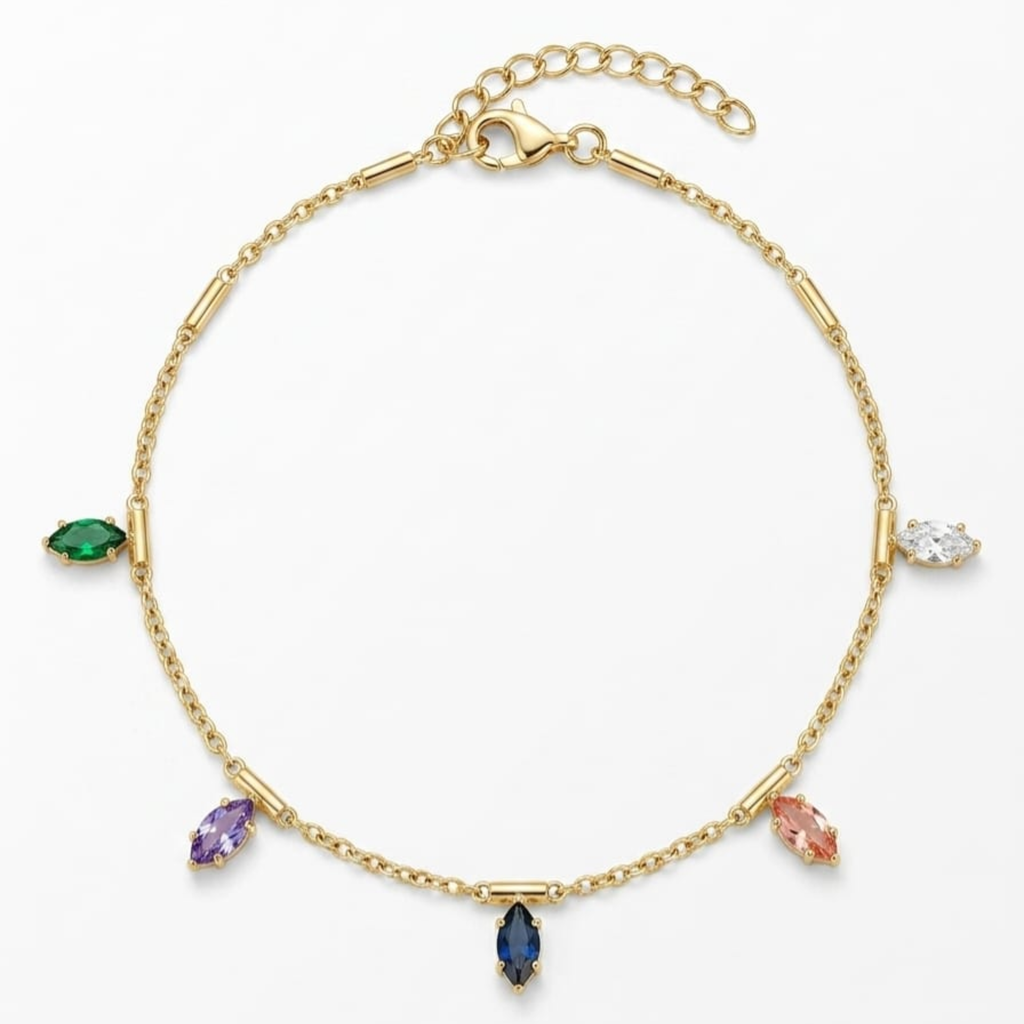 Rainbow Anklet