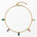 Rainbow Anklet