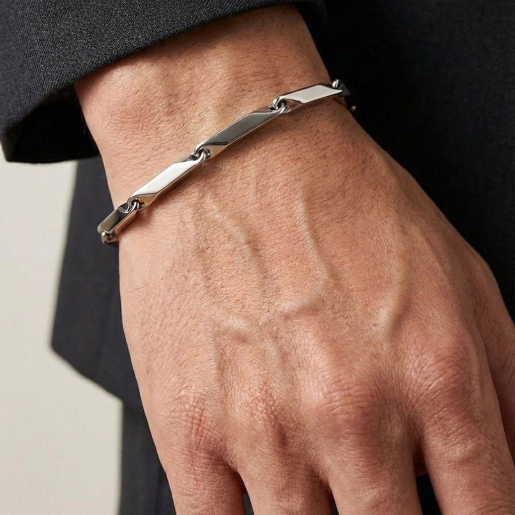Steel bond bracelet