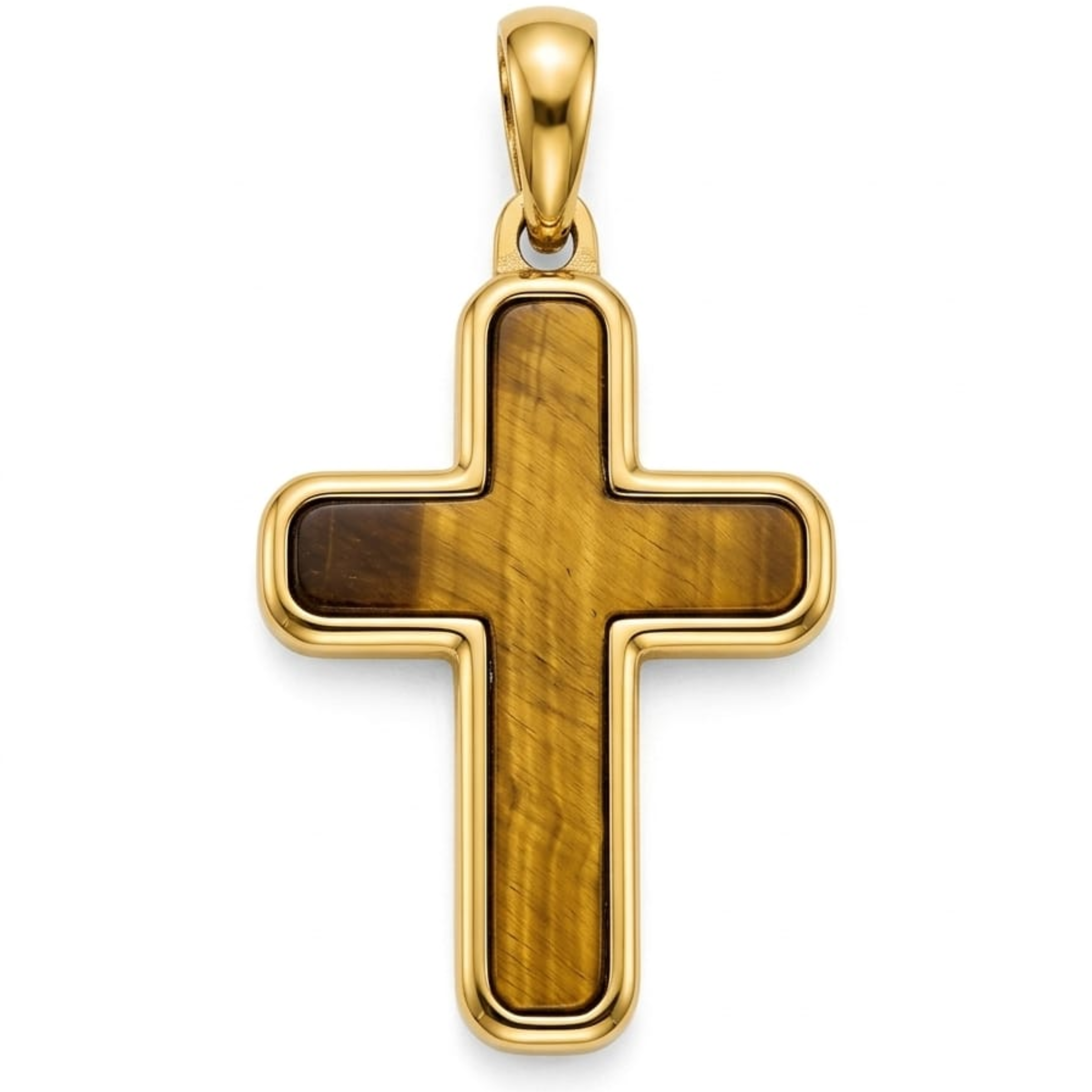 Tiger Eye Cross