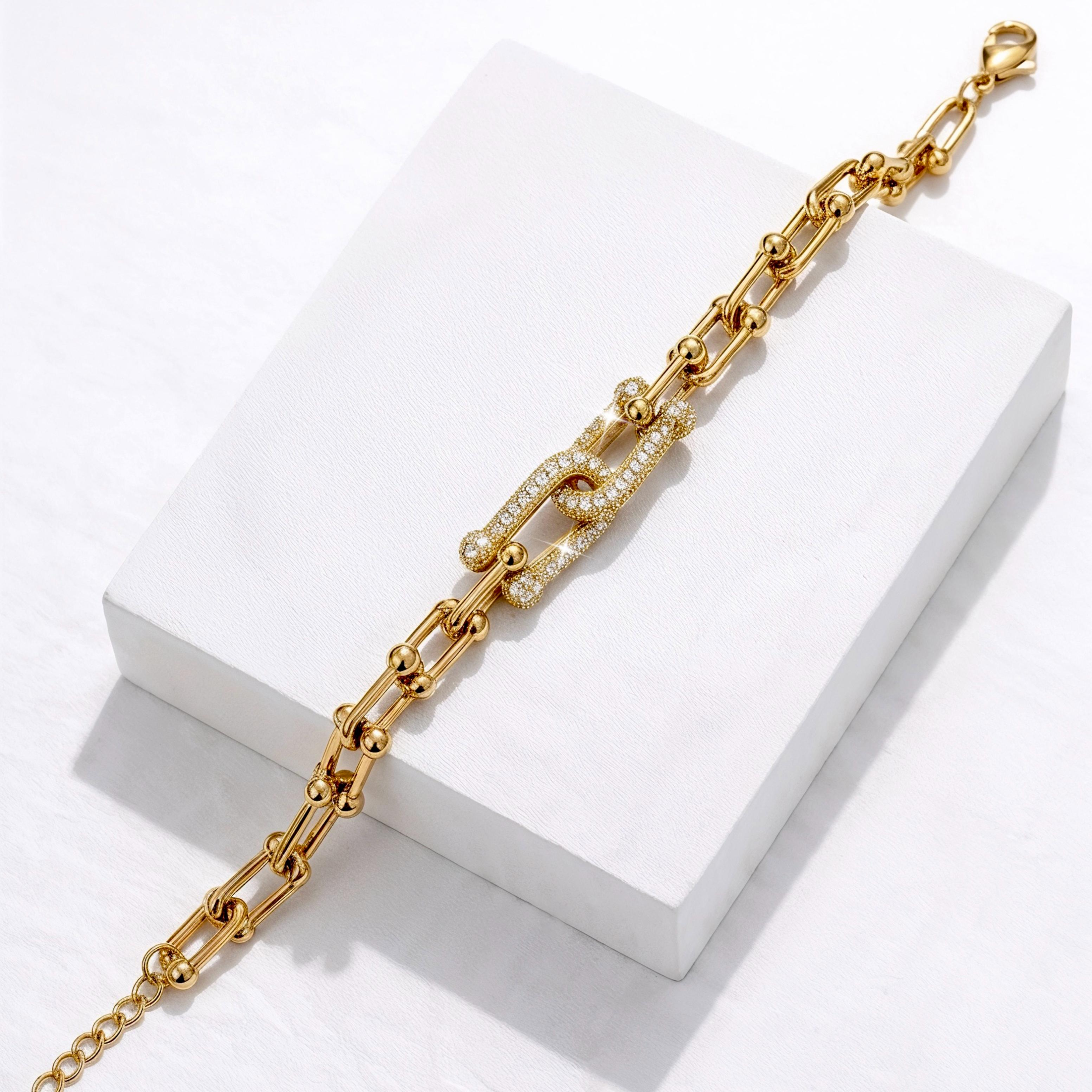 Twin Clasp Bracelet