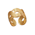 Twisted Halo Ring