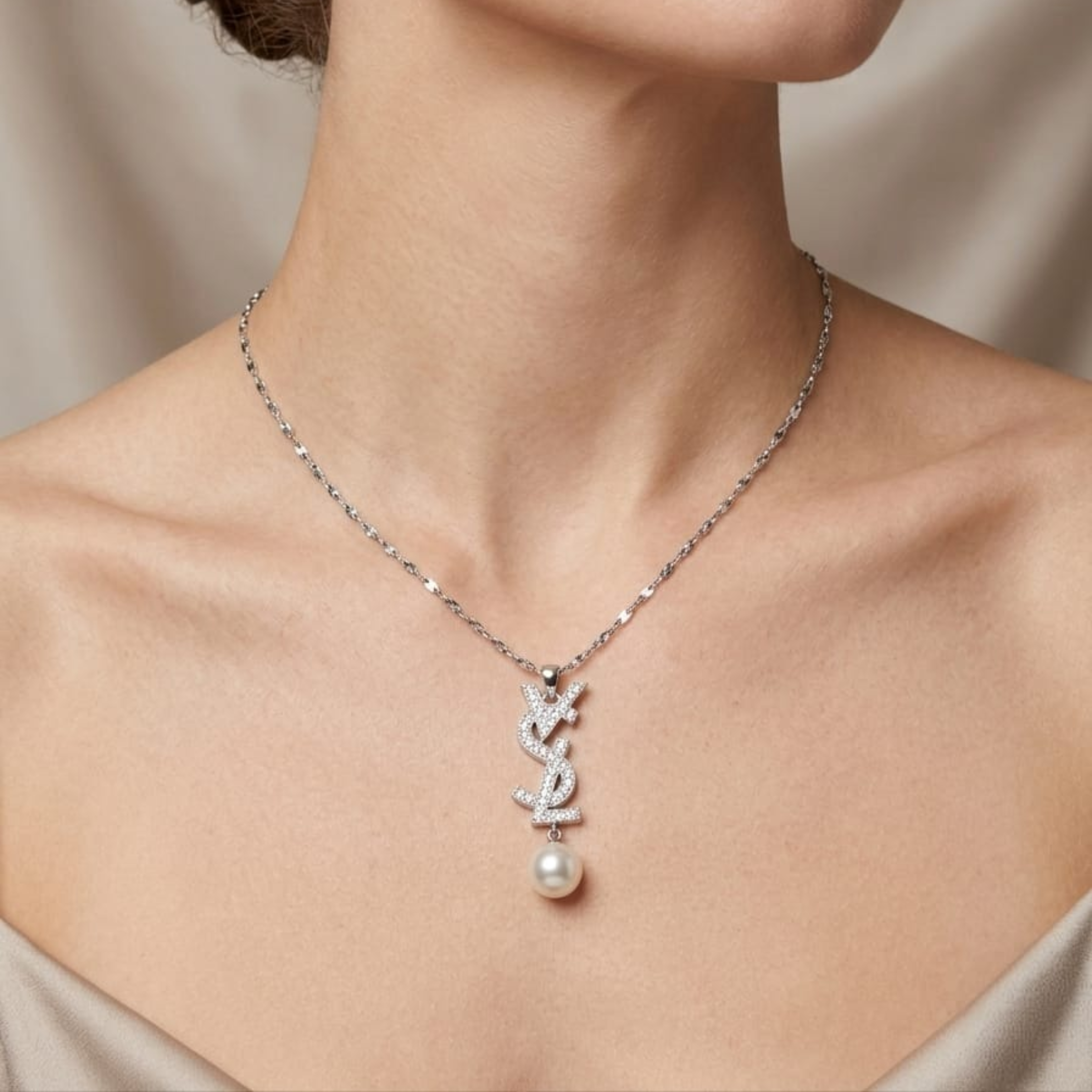 YSL Pearl Necklace