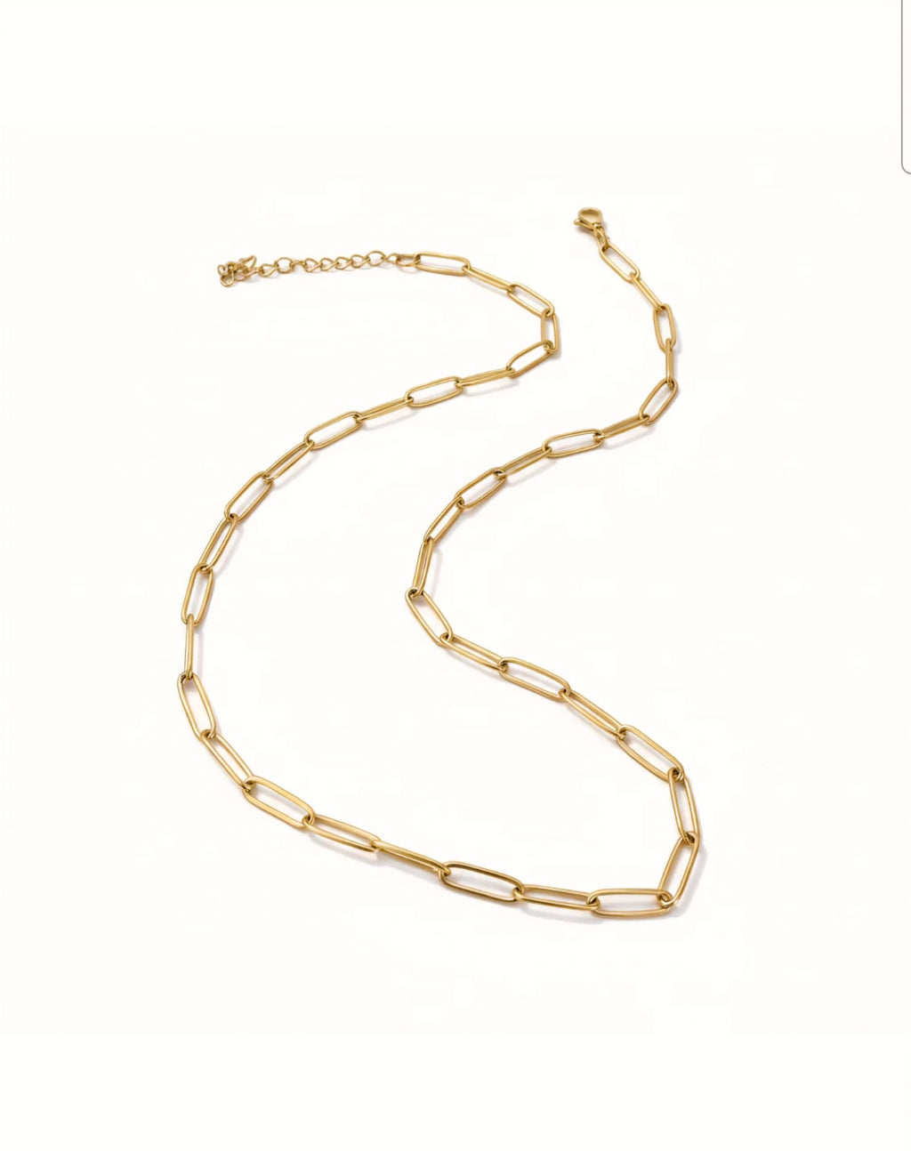 Paper clip chain