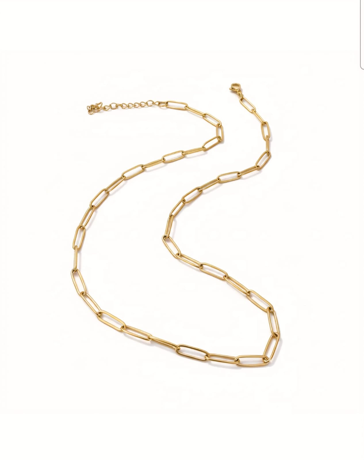 Paper clip chain