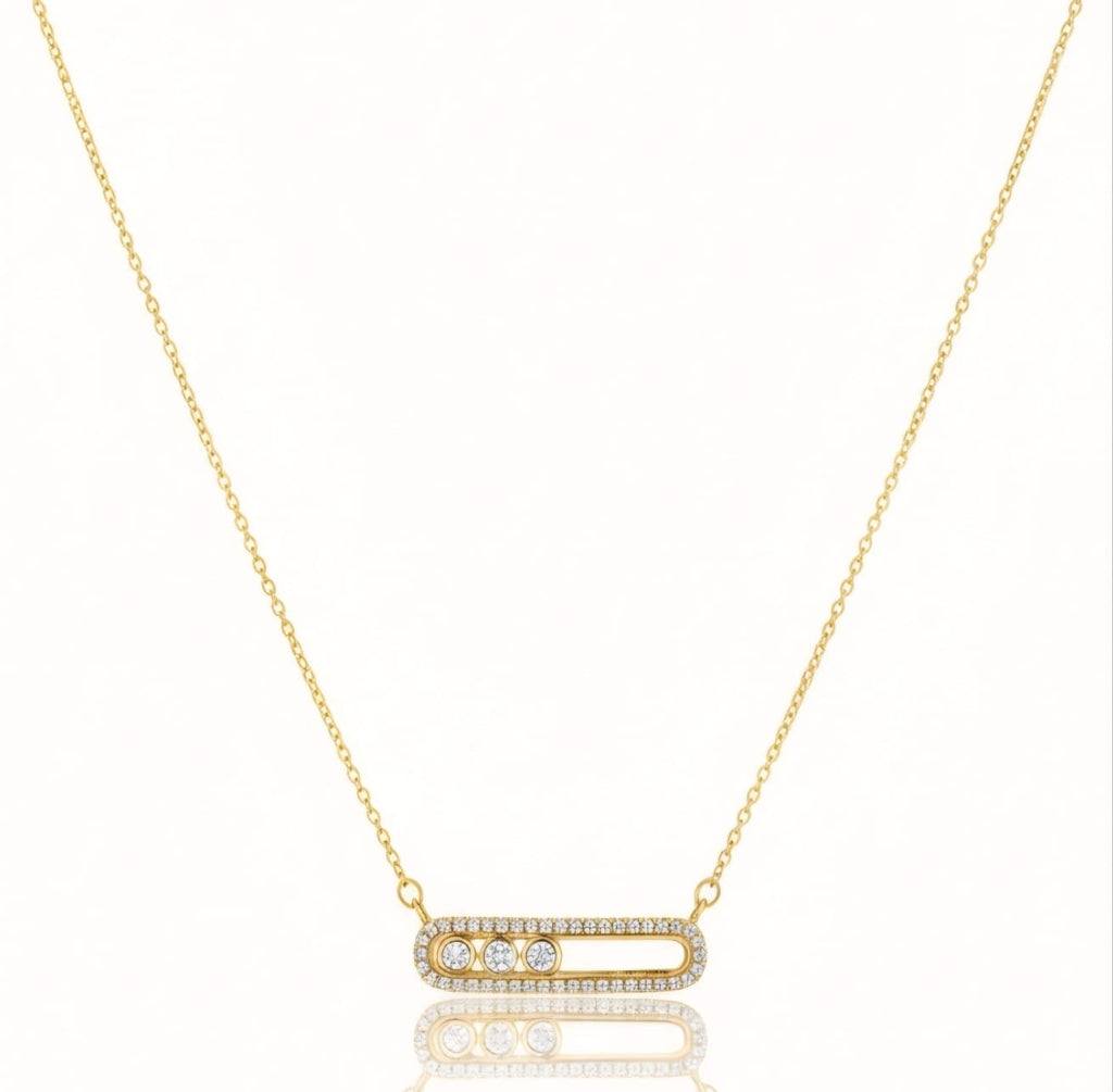 Floating Crystal Necklace