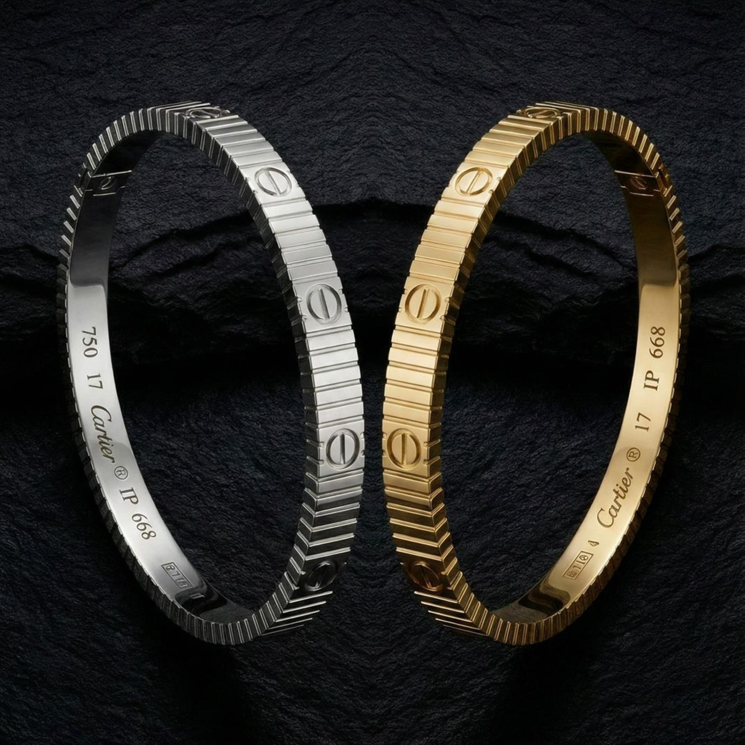 Locked in love bangle